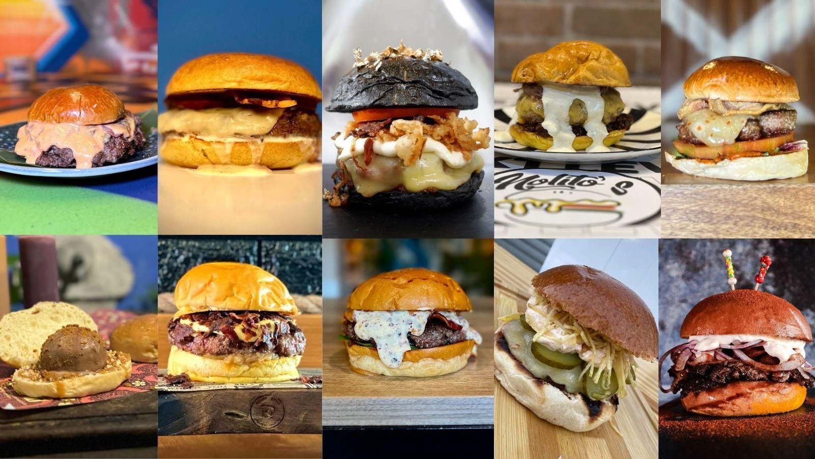 Las diez hamburguesas que se podrán degustar en Hamburguésame