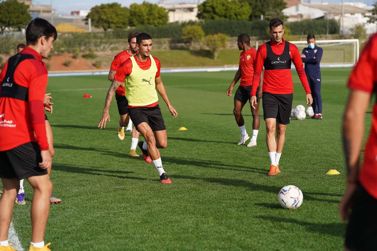 Fotogalería del entrenamiento del Almería, sábado 21