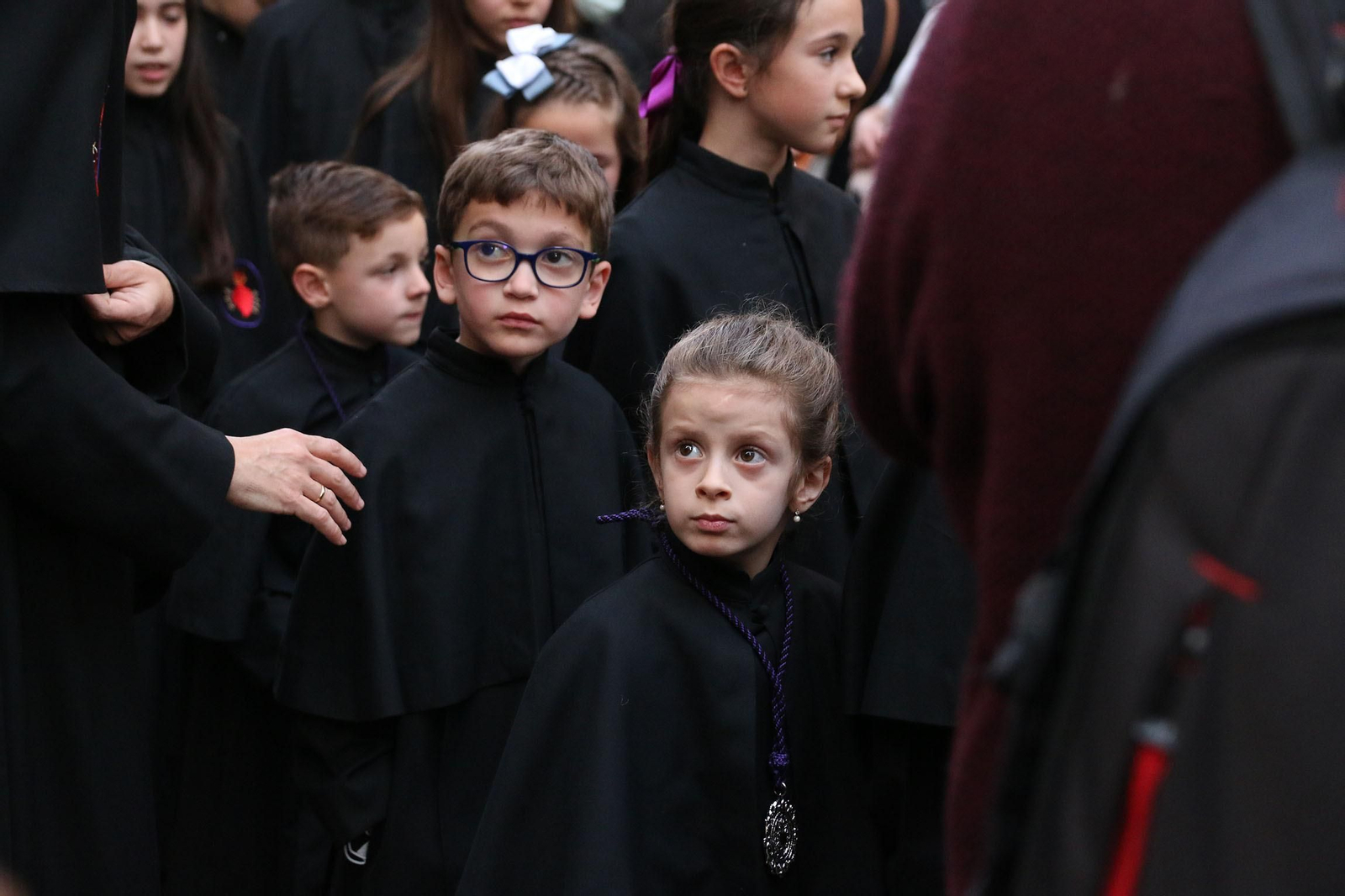 La procesión de Soledad de Almería, en imágenes