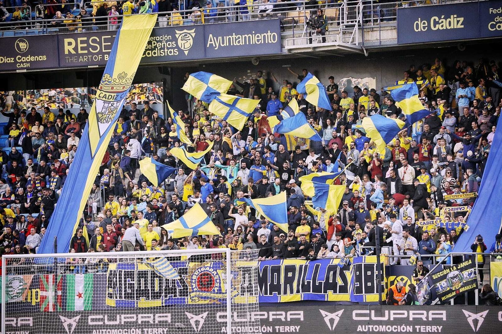 Partido de fútbol Cádiz CF - Valencia CF