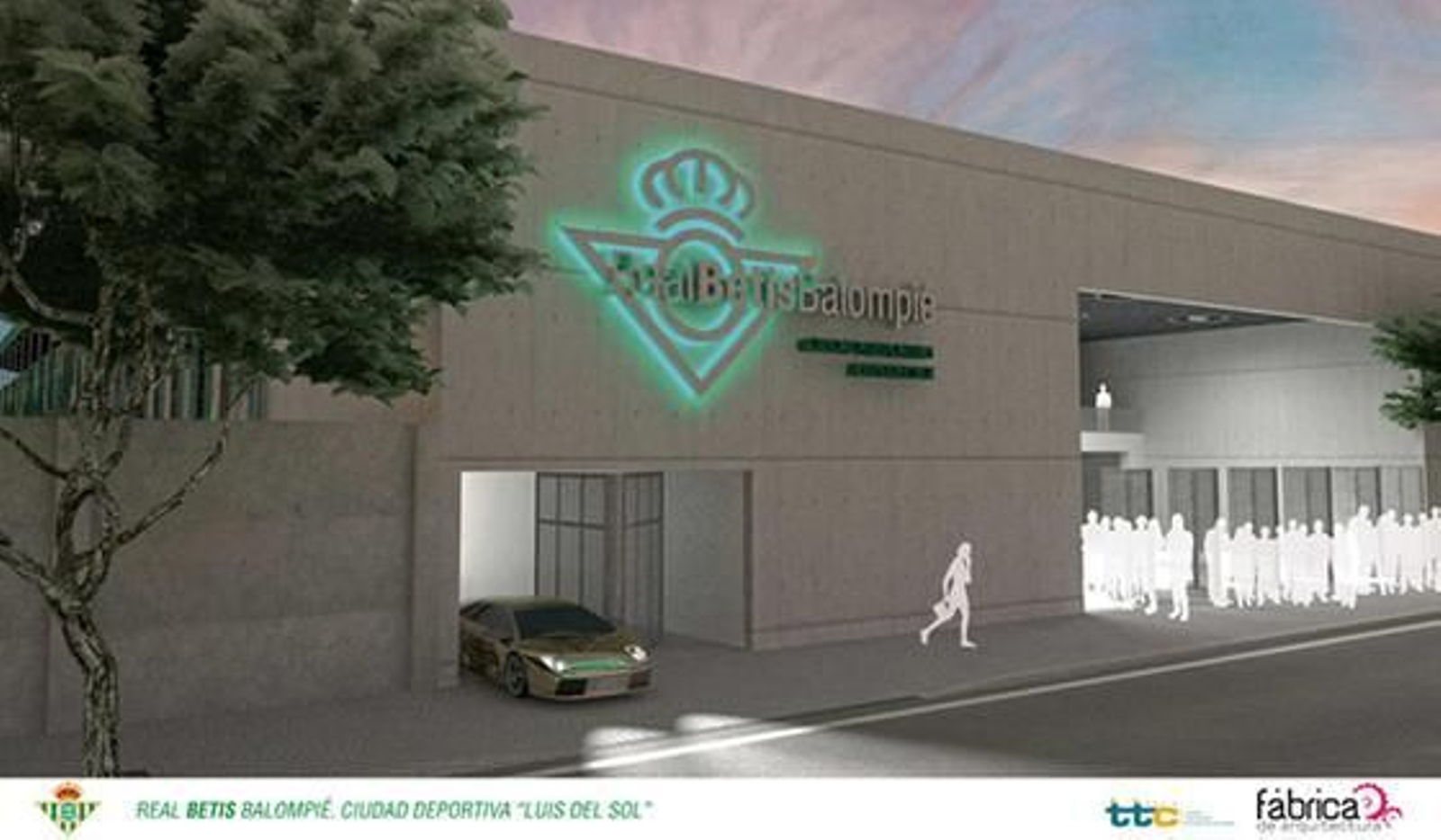 El proyecto de la nueva ciudad deportiva del Betis
