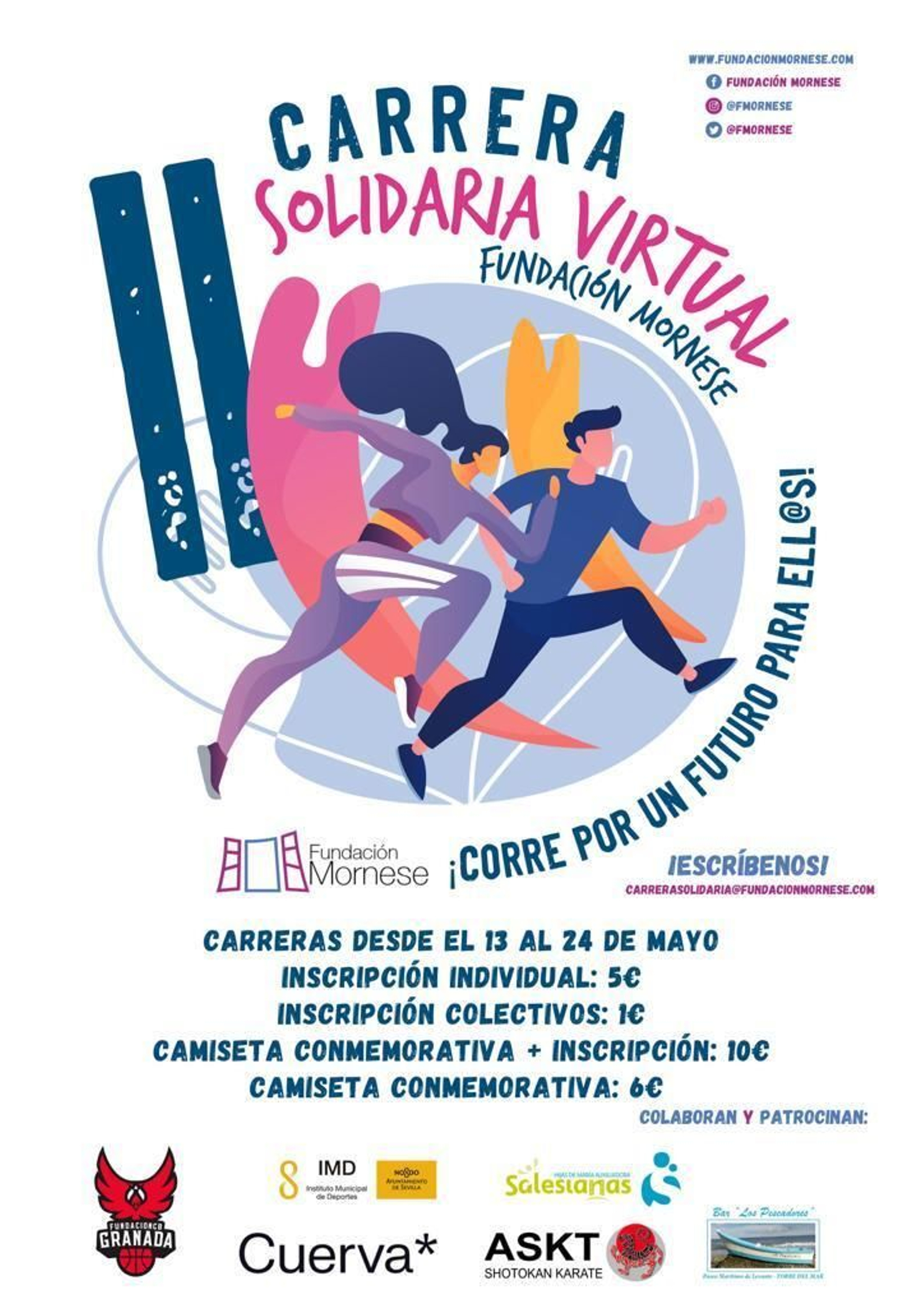 Vuelve la carrera solidaria de la Fundación Mornese en Jerez