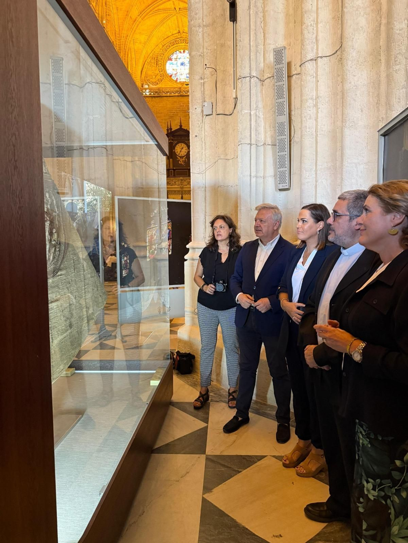 La visita del IAPH a la Catedral.