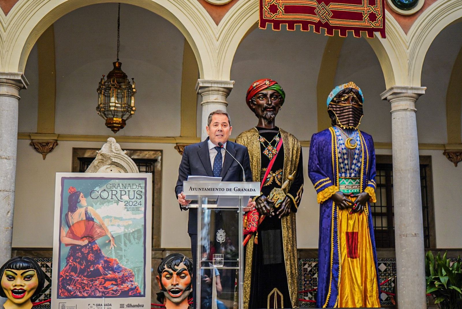 Así ha sido la lectura del pregón de las fiestas del Corpus 2024