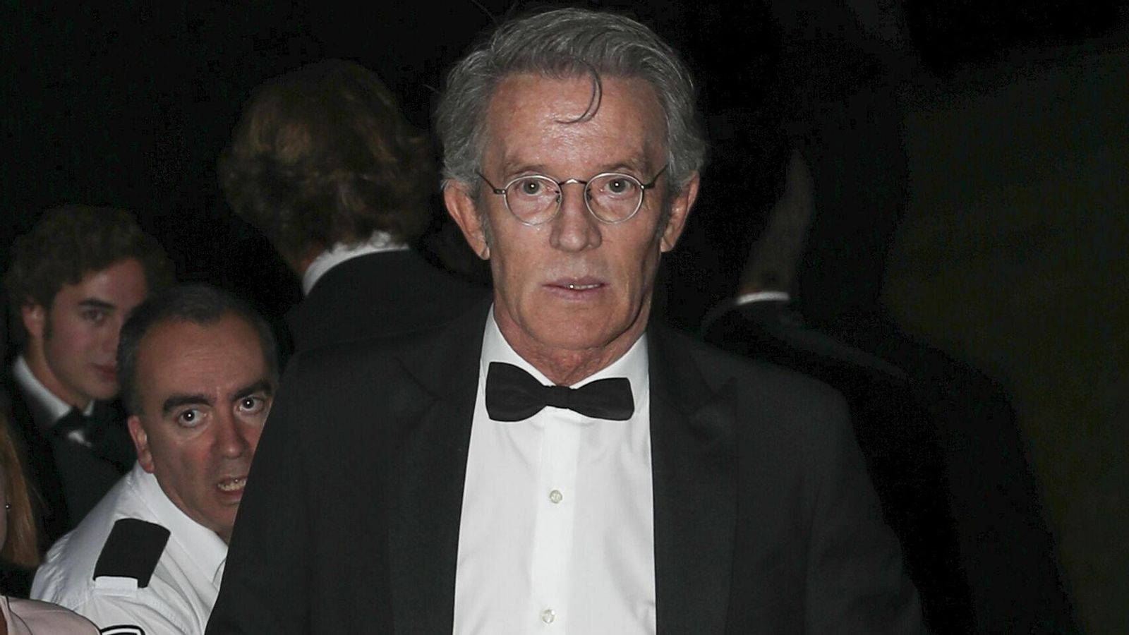 Alfonso Díez, llegando al palacio Arbaizenea.