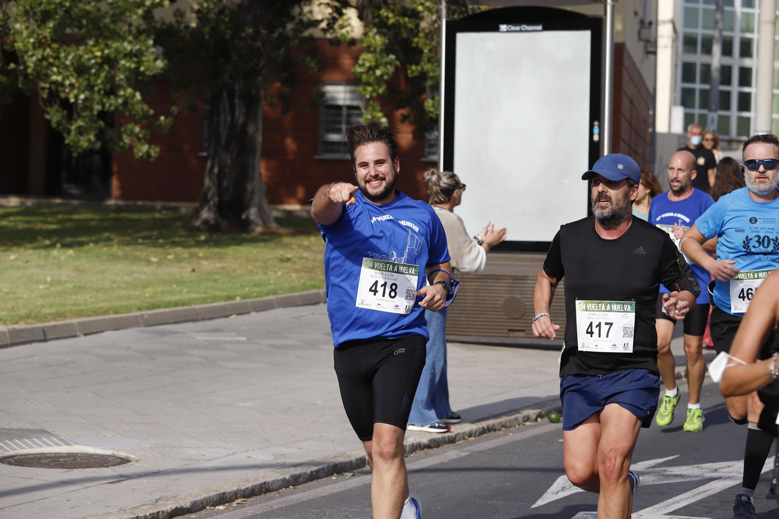 Las imágenes de la vuelta a Huelva de atletismo