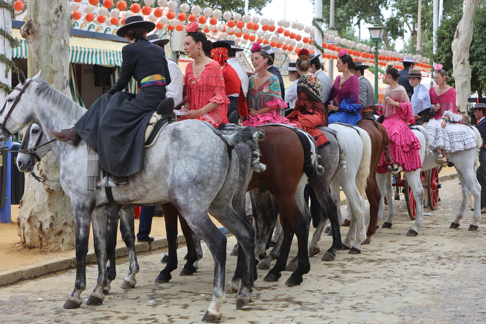 Las imágenes del viernes de Feria