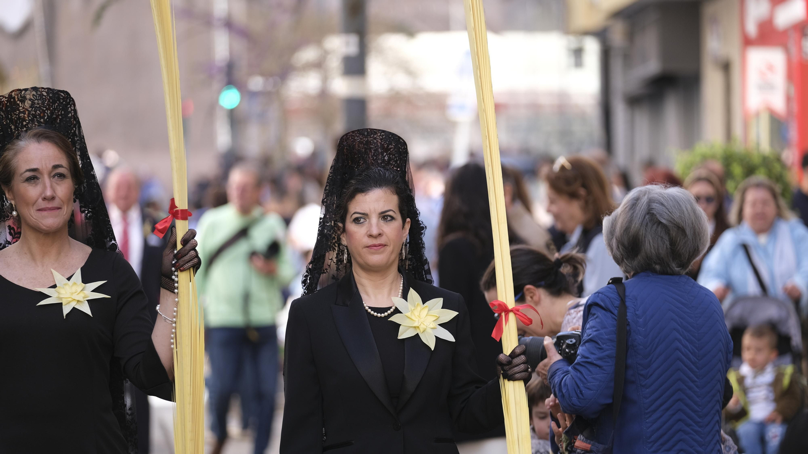 Imágenes de la Procesión de la Borriquita de Almería