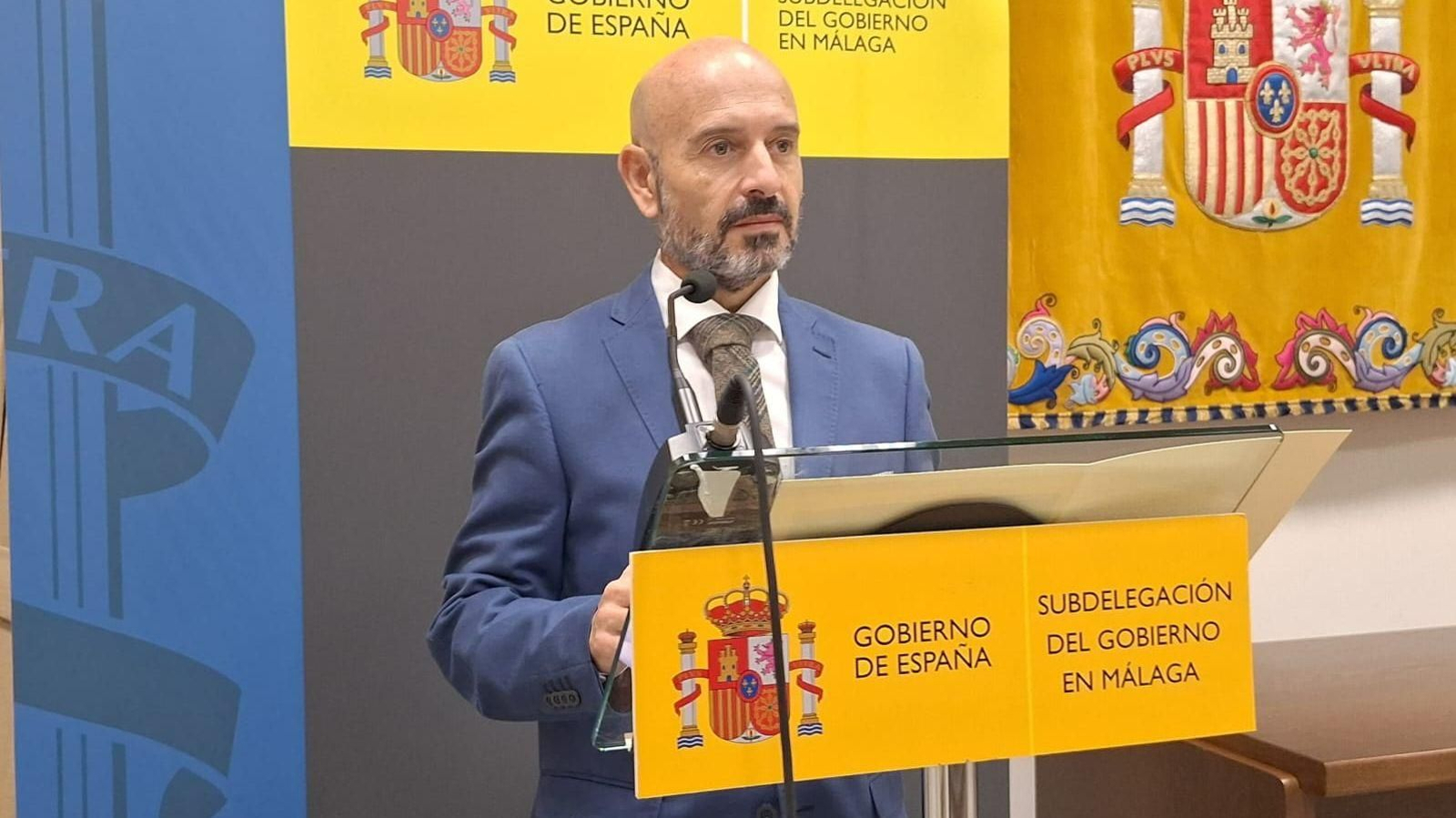 Javier Salas, subdelegado del Gobierno en Málaga.