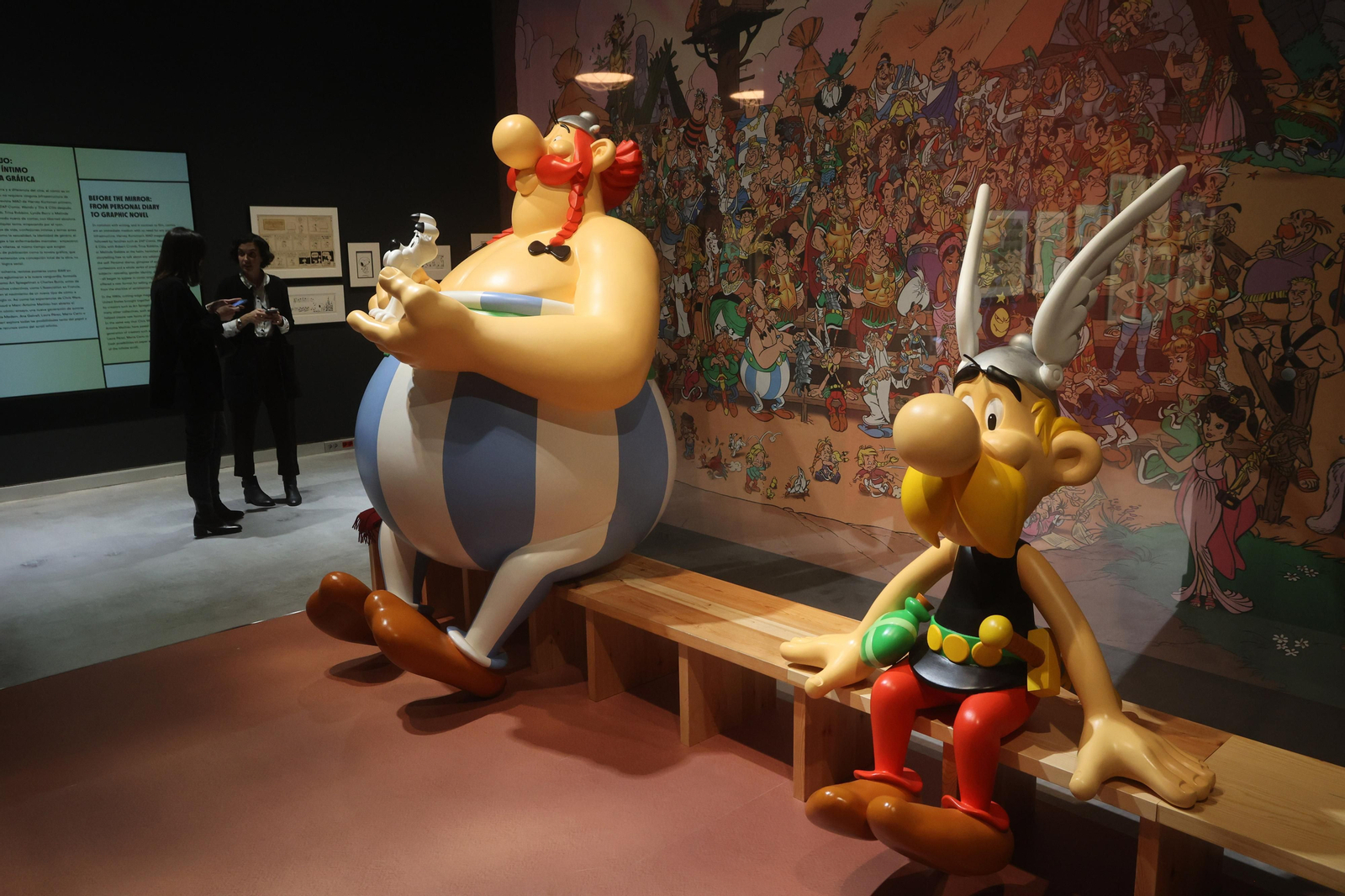 Exposición de comics en Caixa Forum