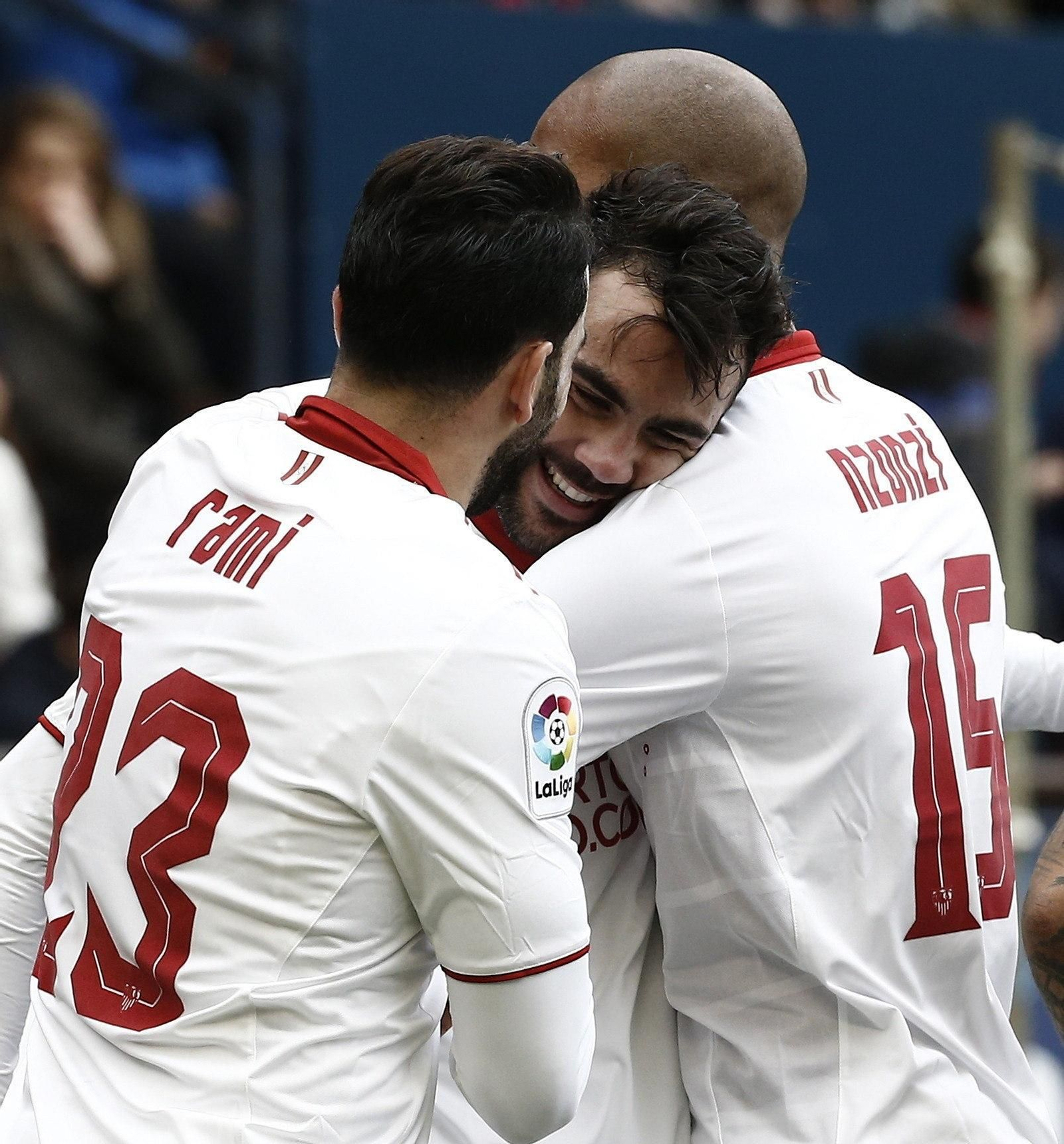 El Osasuna-Sevilla, en imágenes