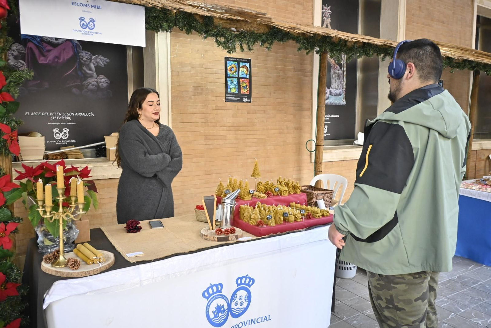 Imágenes de la XVI Muestra de Dulces y Vinos Navideños de la provincia de Huelva
