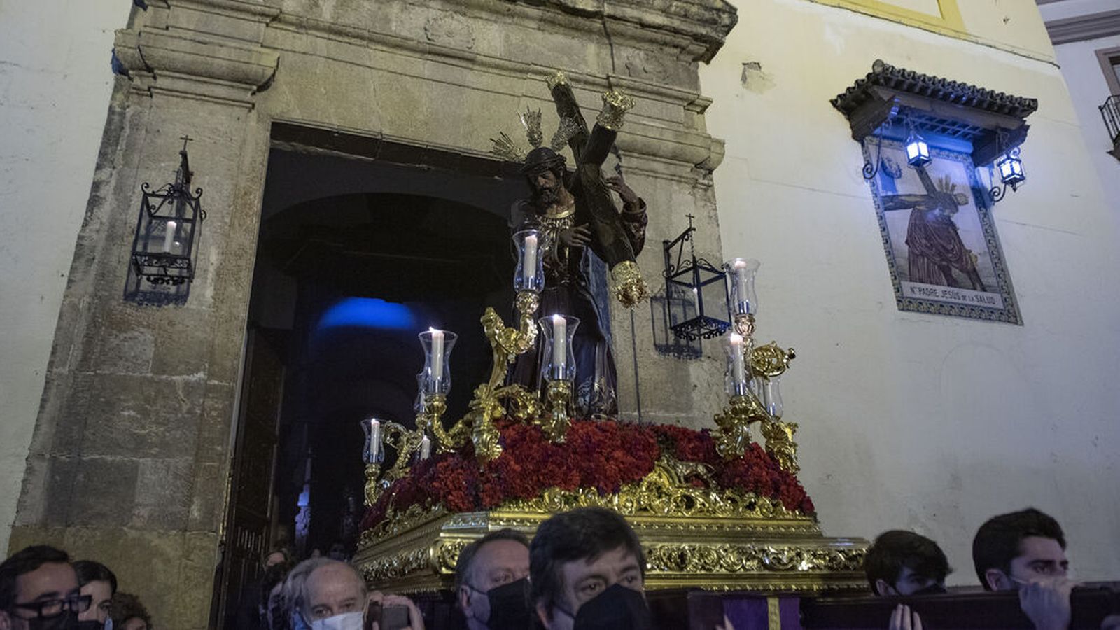 El Nazareno de la Salud en Vía Crucis