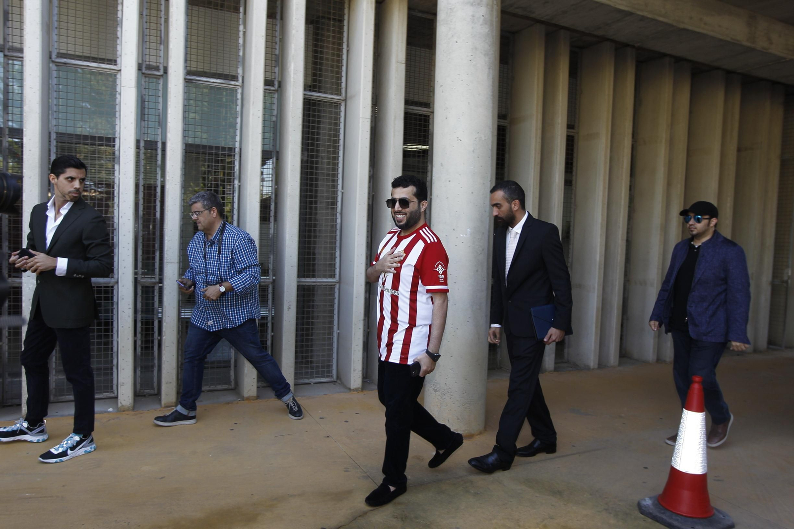 Fotogalería rueda de prensa dueño U.D. Almería, Turki Al-Sheik