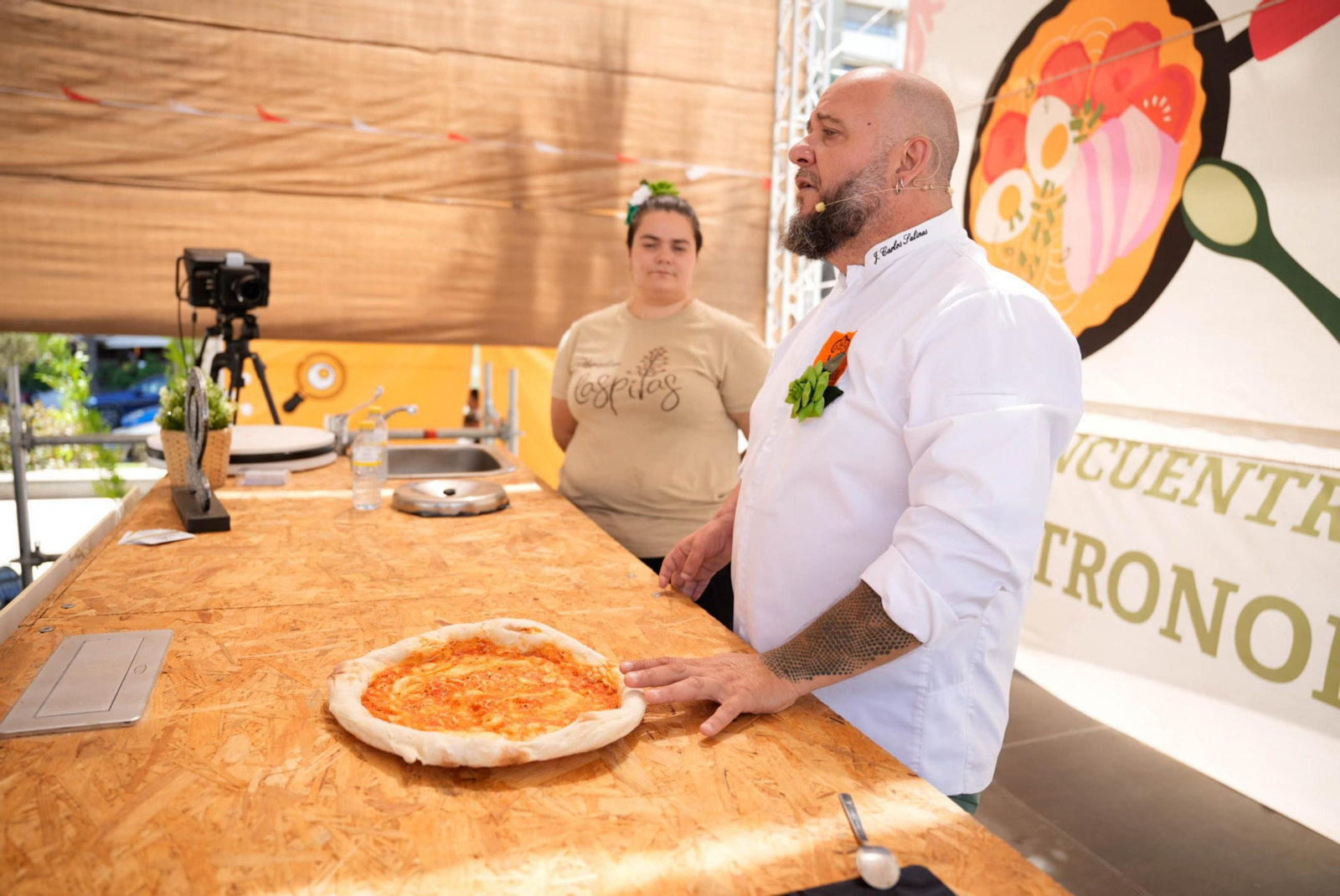 Las mejores imágenes de los showcookings del Obrador Las Pitas y Bosco Benítez