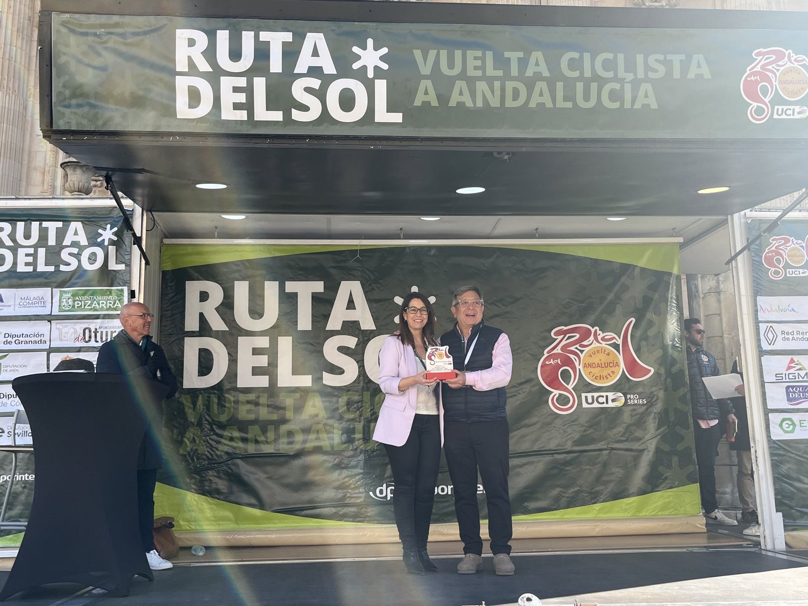 En imágenes: Jaén, espectacular escenario de la tercera etapa de la Vuelta a Andalucía - Ruta del Sol