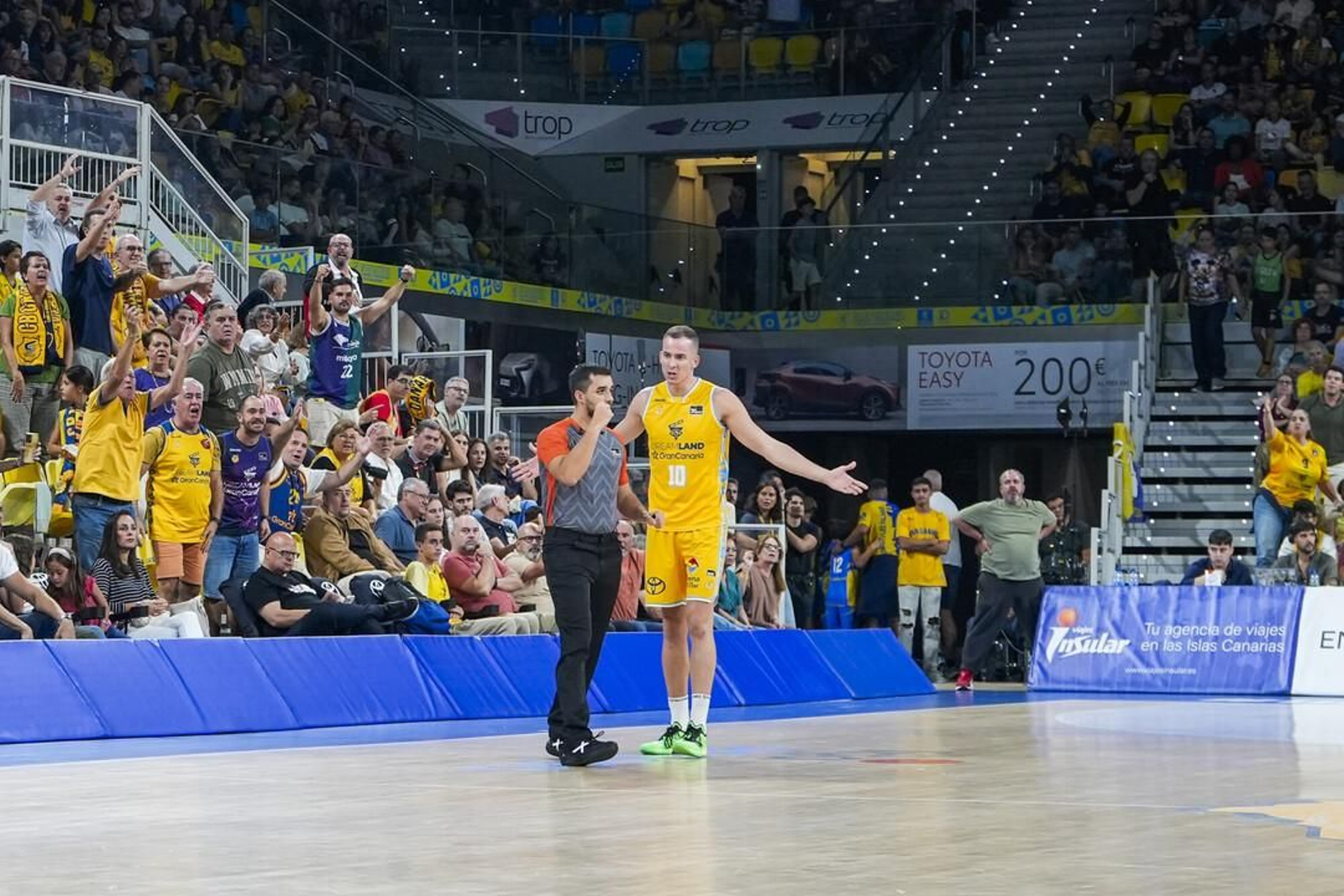 El Gran Canaria-Unicaja, en fotos