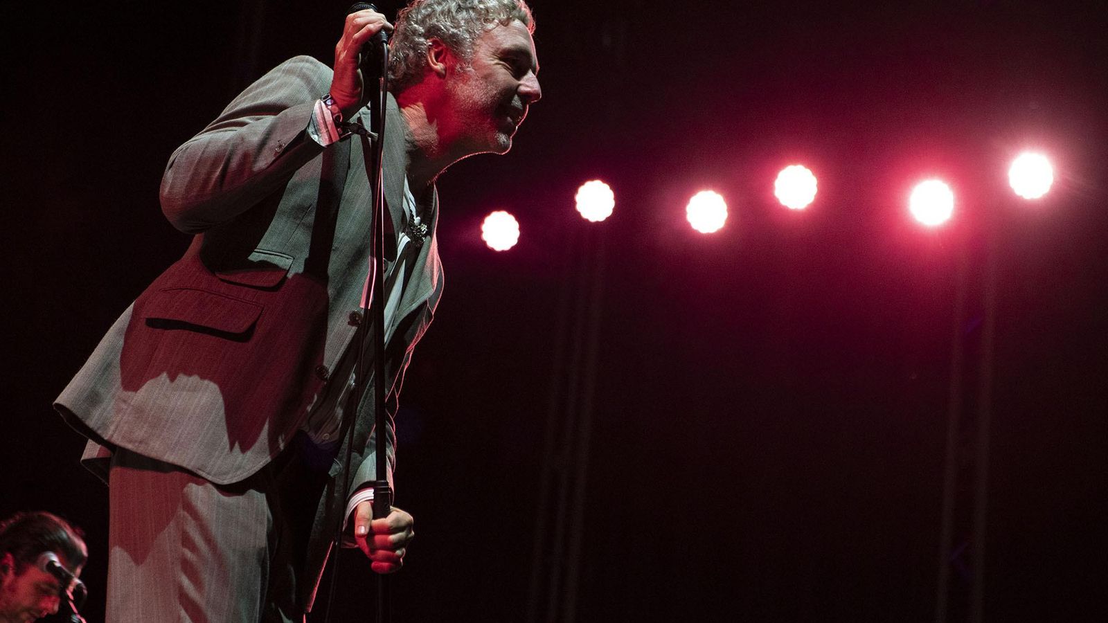 Baxter Dury en el festival Cala Mijas.