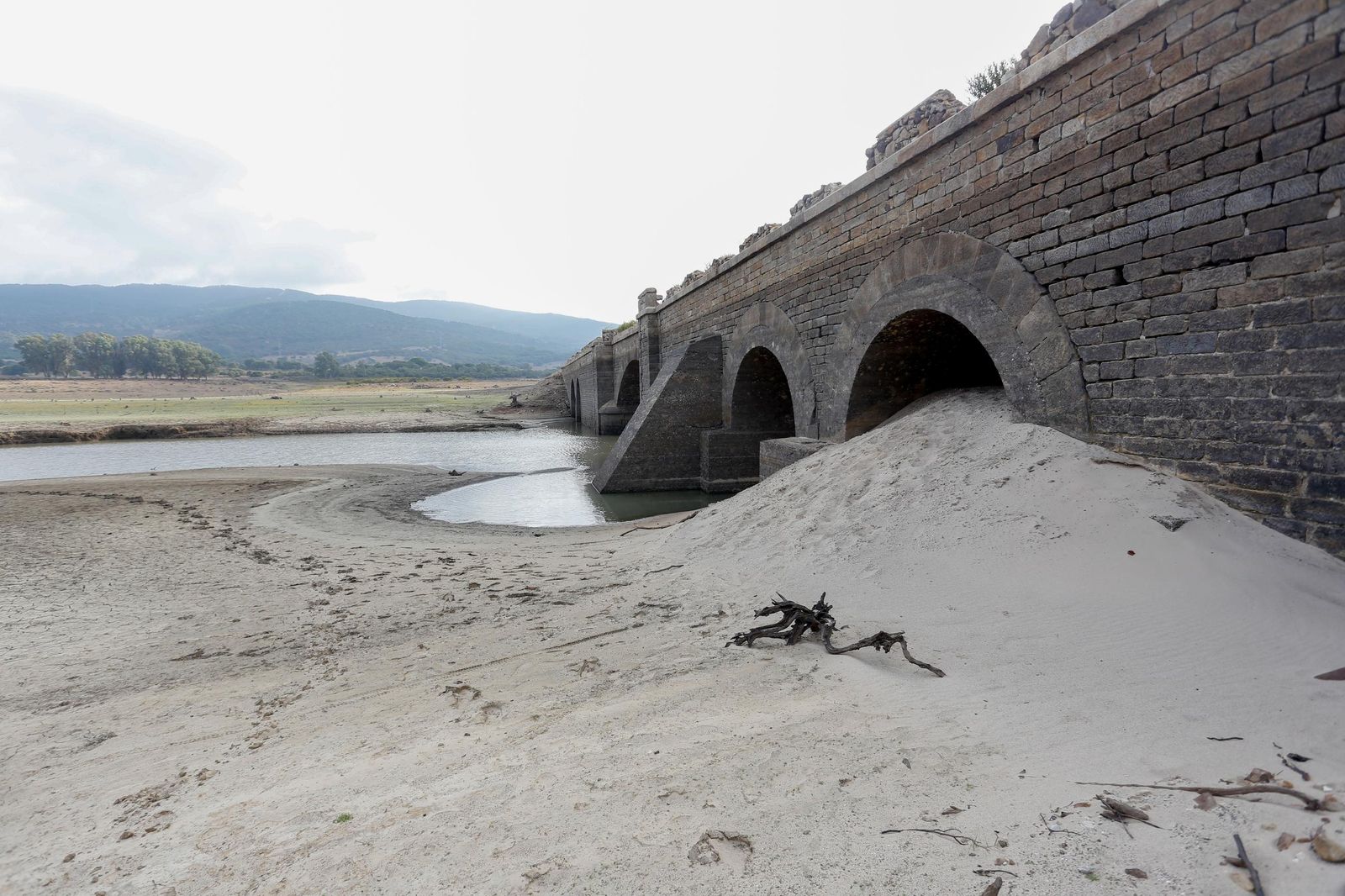 Fotos del estado del pantano de Charco Redondo en Los Barrios