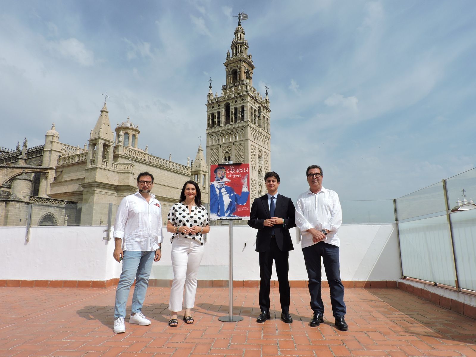 Presentación de la 60 Caracolá Lebrijana en la Casa de la Provincia