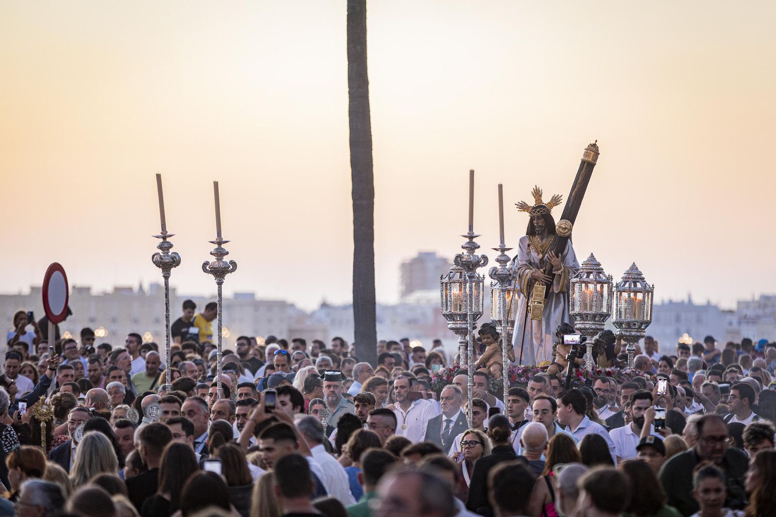 Las imágenes históricas del Nazareno en Puerta Tierra