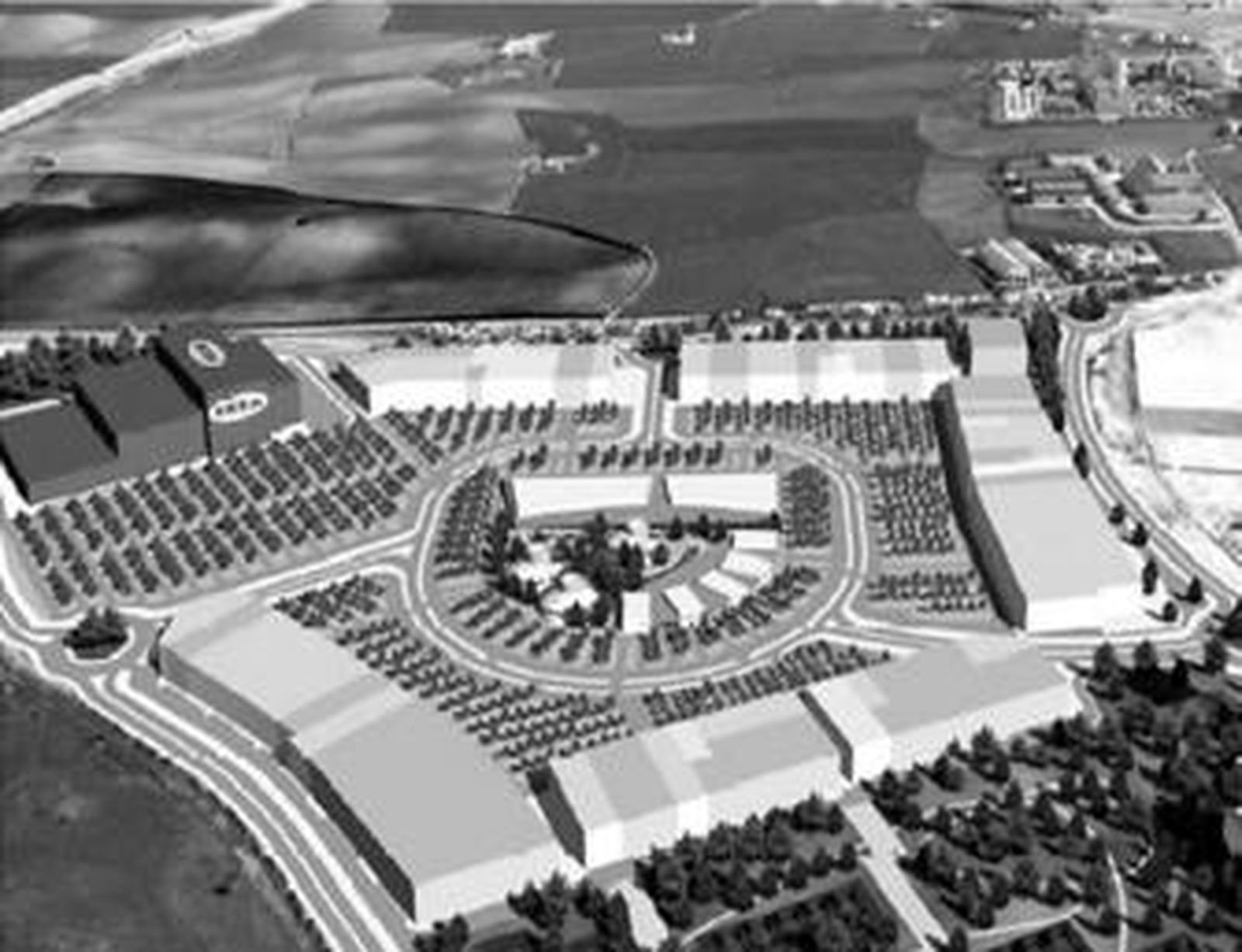 Imagen virtual de la tienda de Ikea que se construirá en Jerez.