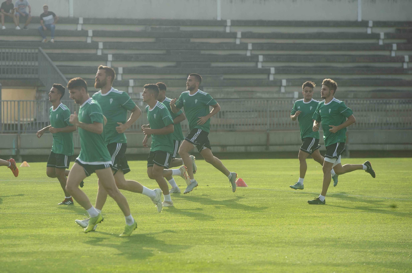 Las imágenes del entrenamiento del Córdoba CF