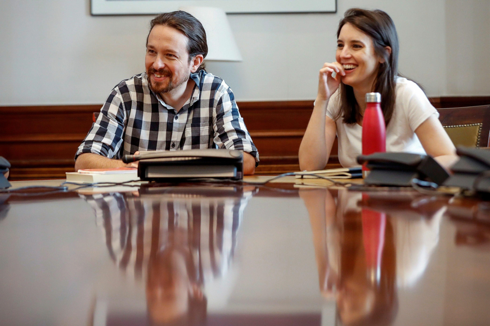 Pablo Iglesias e Irene Montero, en una imagen reciente. Pablo Iglesias e Irene Montero, en una imagen reciente.
