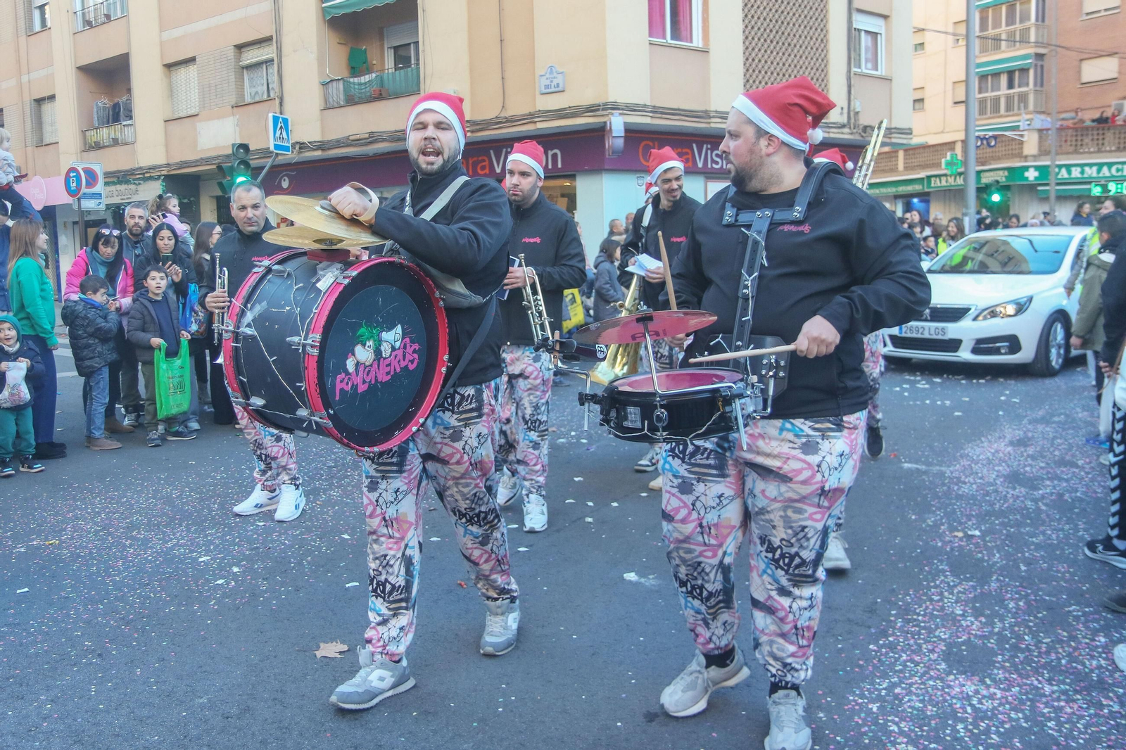 Las mejores imágenes de la cabalgata de Papá Noel en Granada
