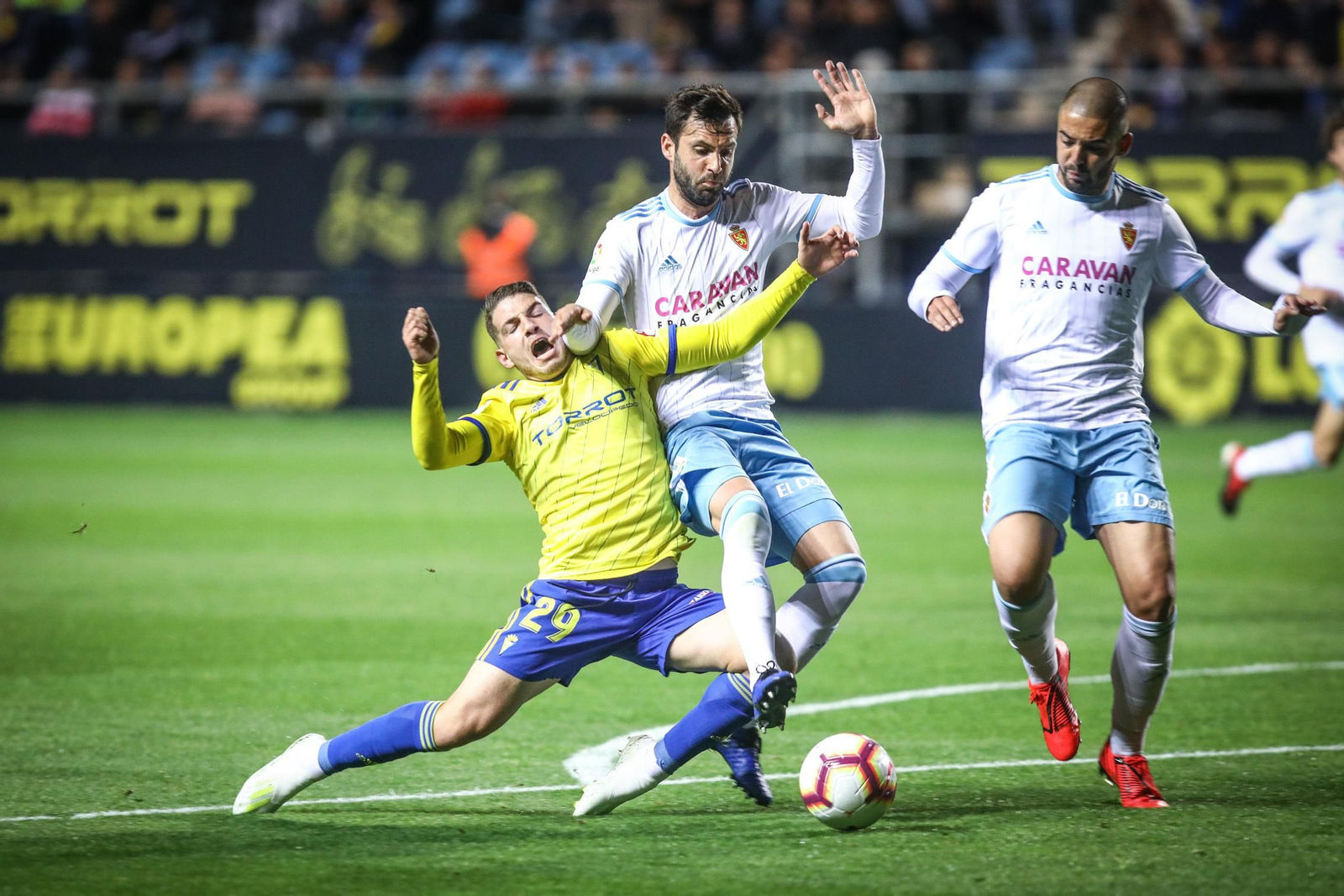 Las imágenes del Cádiz-Zaragoza