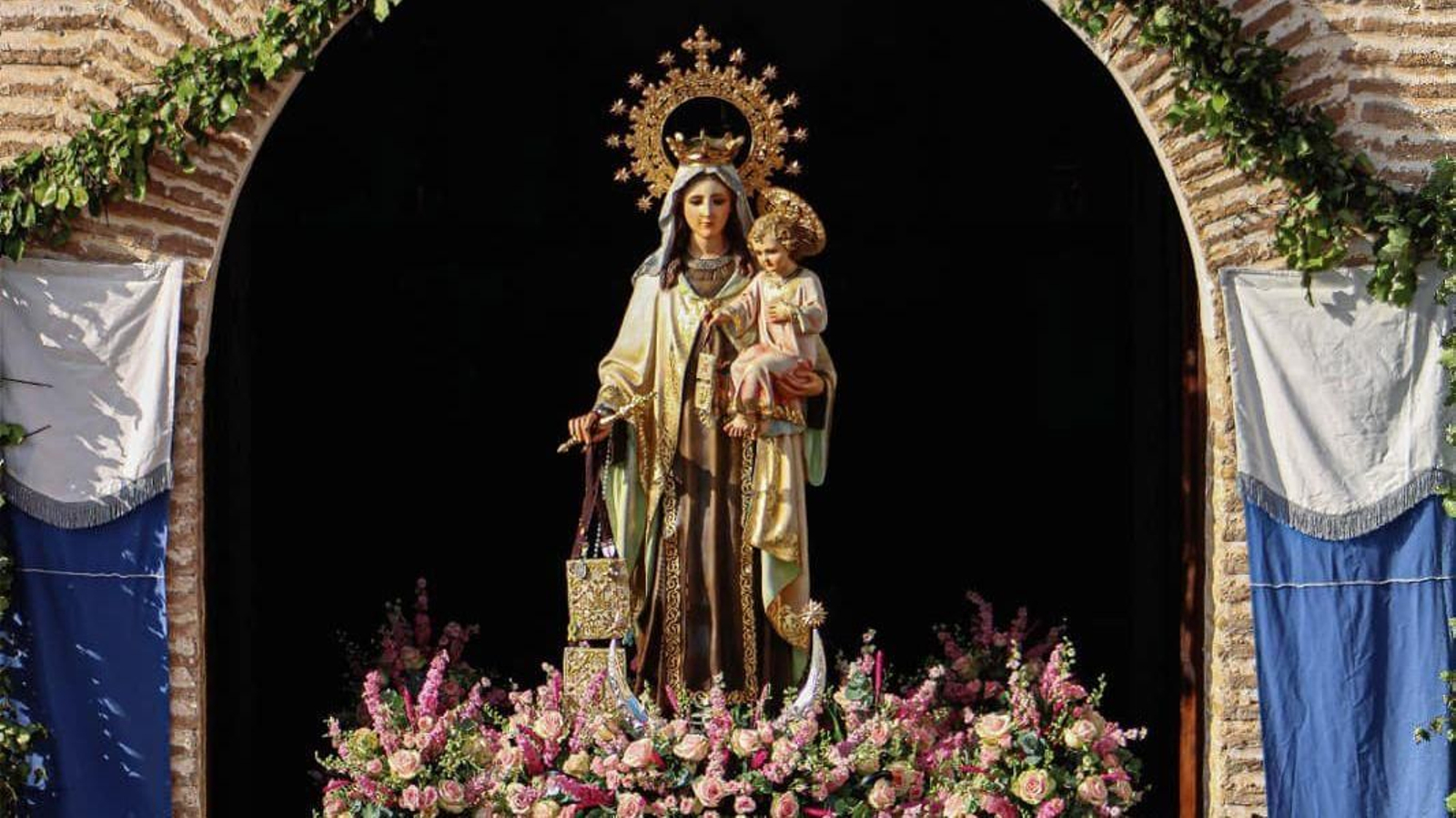 Cartel oficial Virgen del Cramen Almuñécar 2025