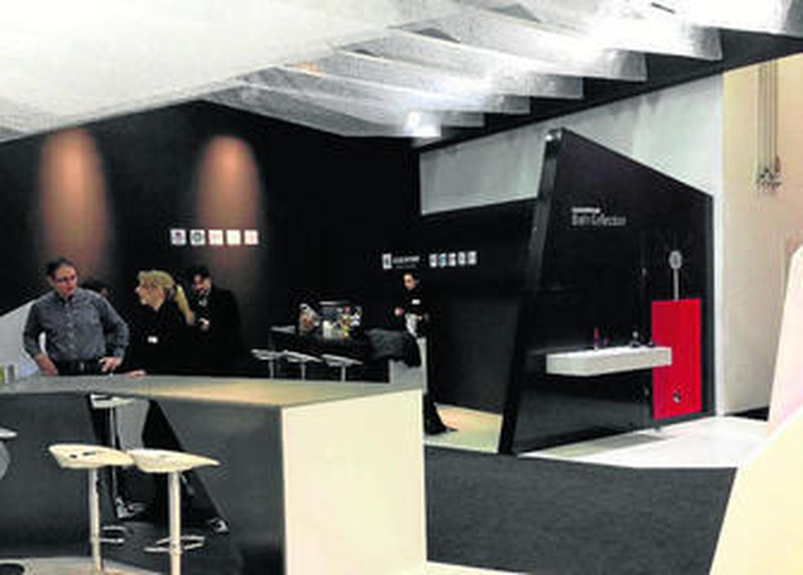 Expositor de Cosentino en Living Kitchen 2013, que se celebra en Colonia (Alemania).