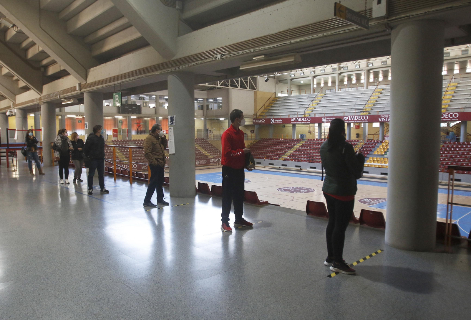 Las fotos del cribado en Vista Alegre