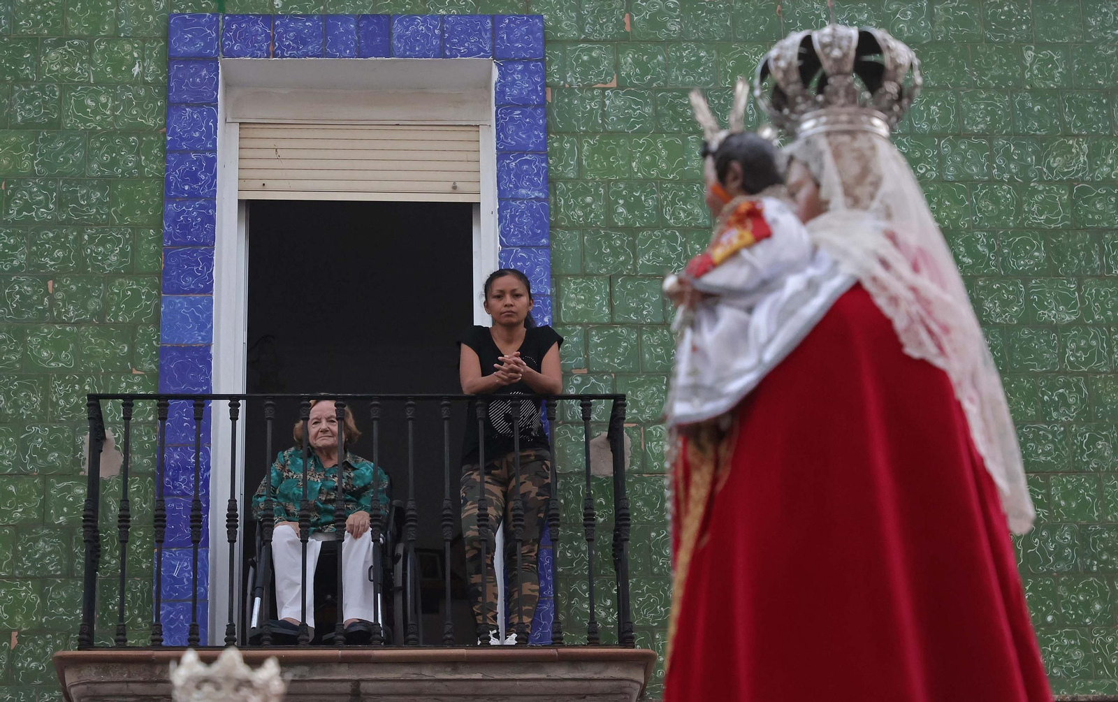 Fotos del regreso de la Virgen de la Luz a su santuario en Tarifa