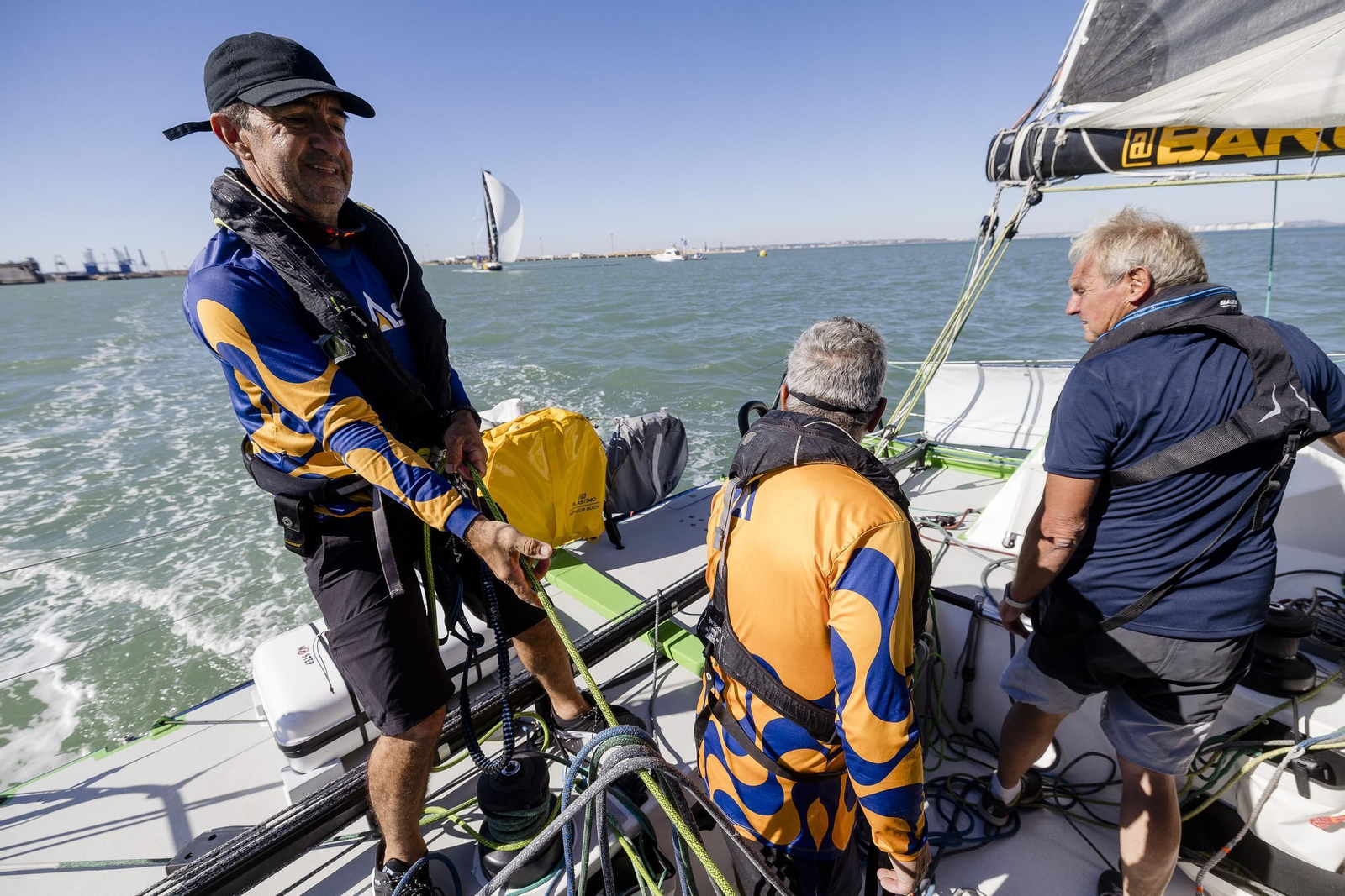 Las imágenes de la regata de patrocinadores de la Globe 40