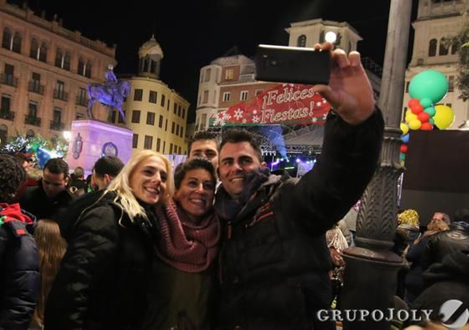 Córdoba celebra el fin de año en la plaza de las Tendillas