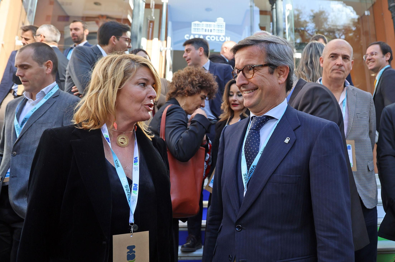 Imágenes de la inauguración del II Congreso Nacional de Hidrógeno Verde celebrado en Huelva