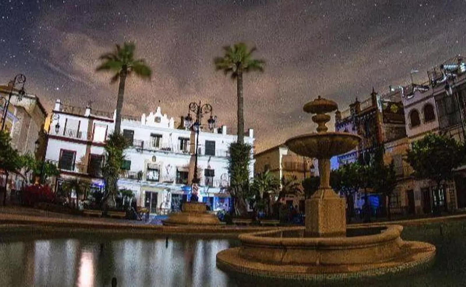Plaza del Cabildo, en Sanlúcar.