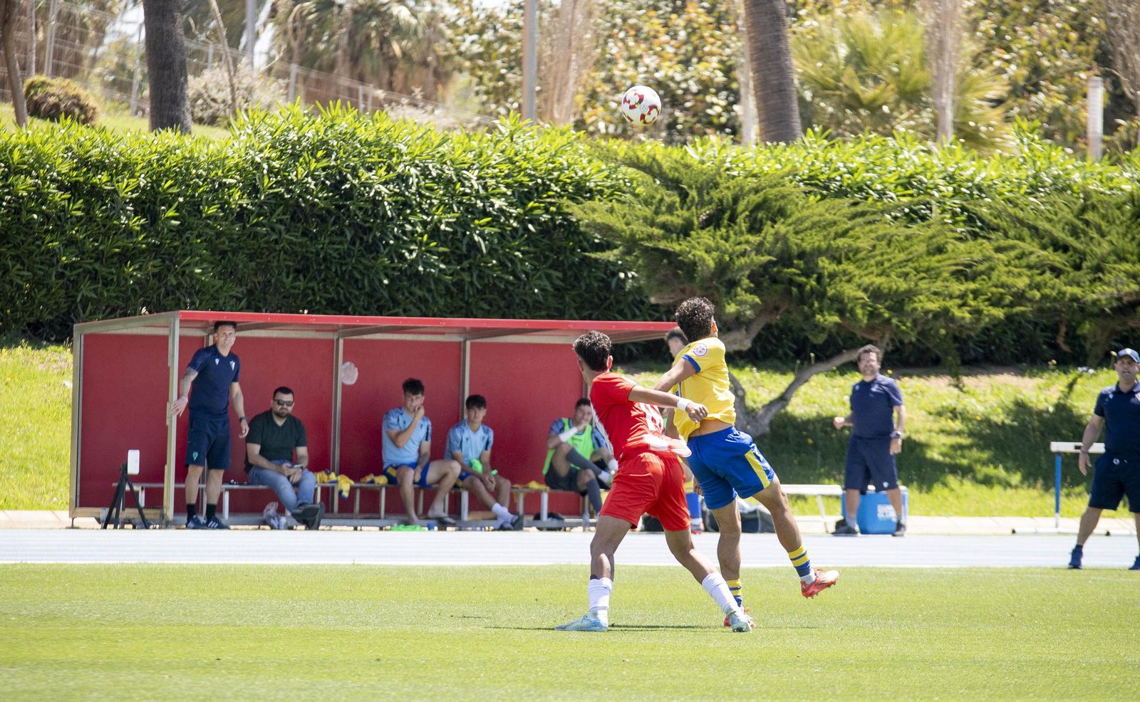 Partido de Segunda RFEF entre el Almería B y el Cádiz Mirandilla