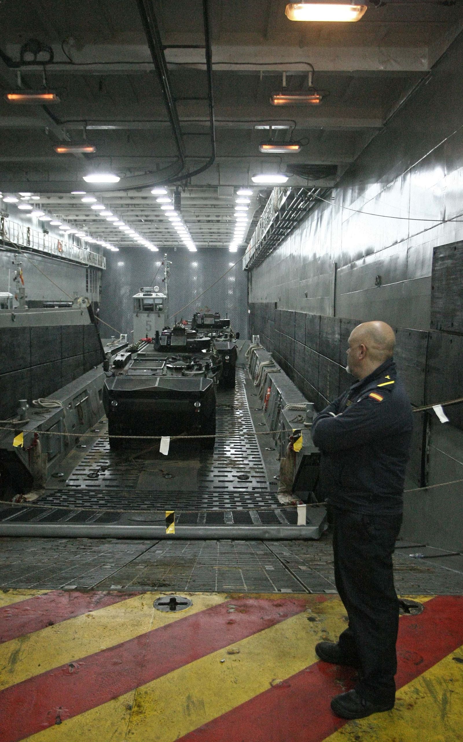 Dique del buque 'Castilla'.