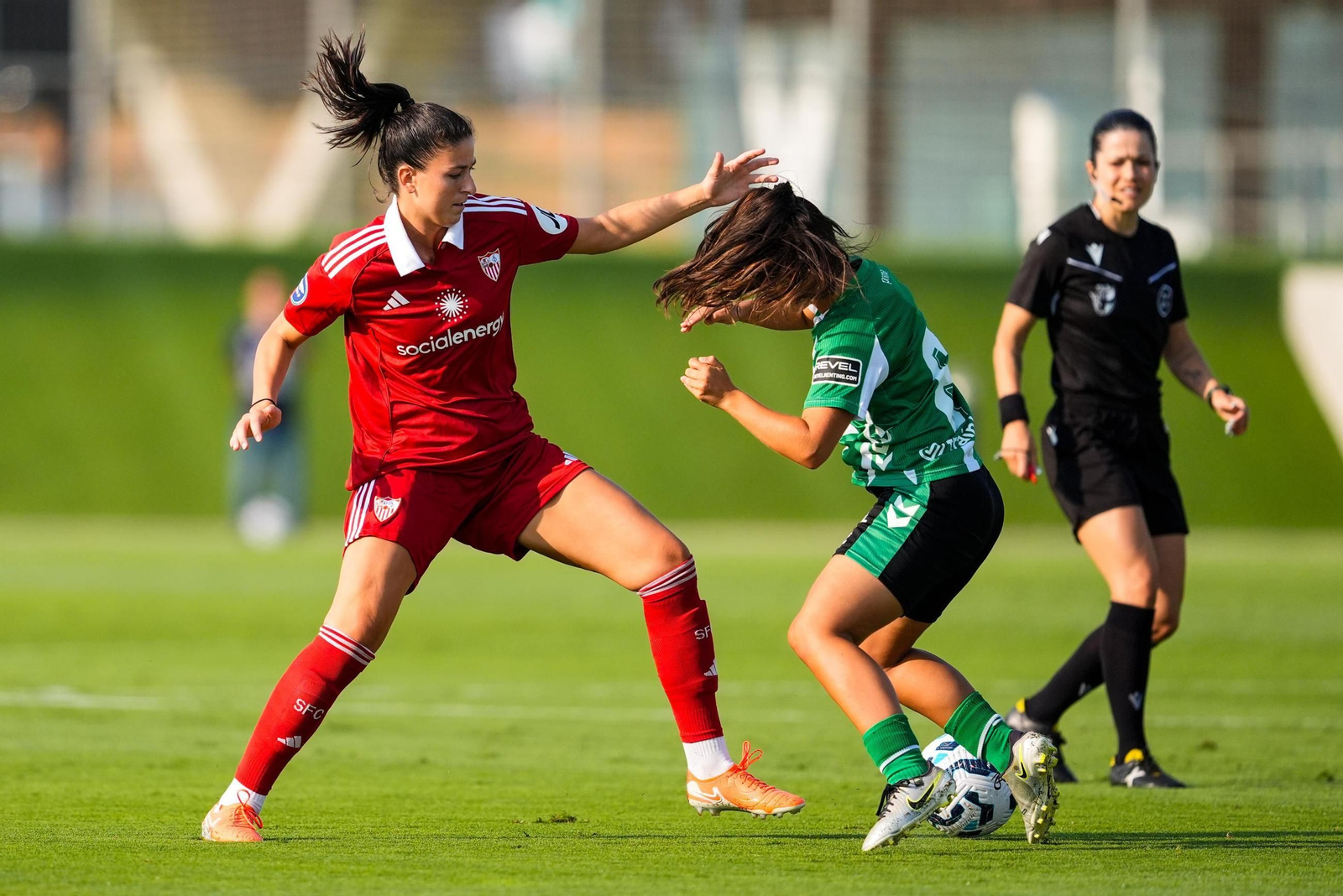 Las mejores fotos del Betis Féminas - Sevilla Femenino