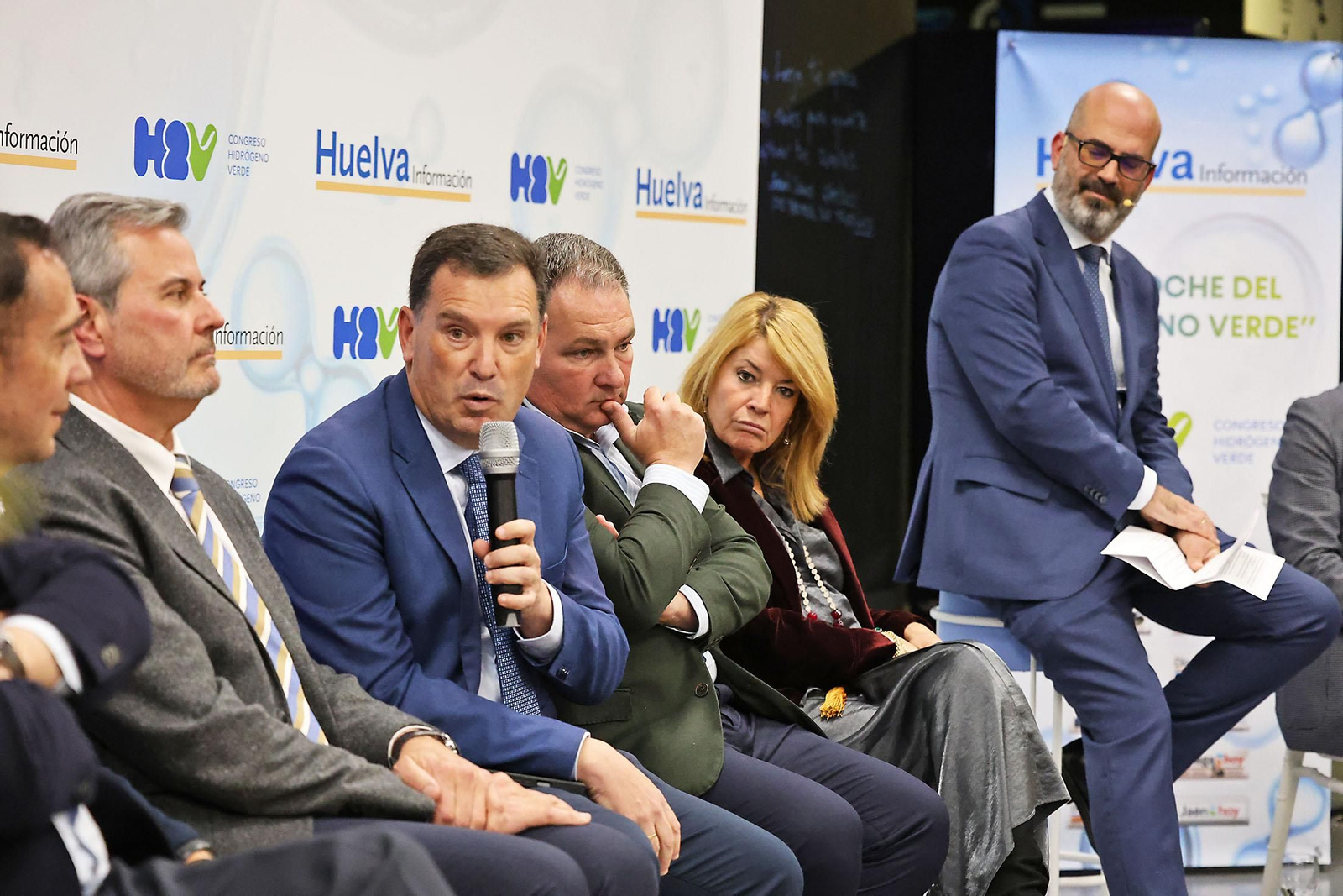 Imágenes de "La Noche del Hidrógreno Verde" organizada por Huelva Información y por el Congreso Nacional de Hidrógeno Verde