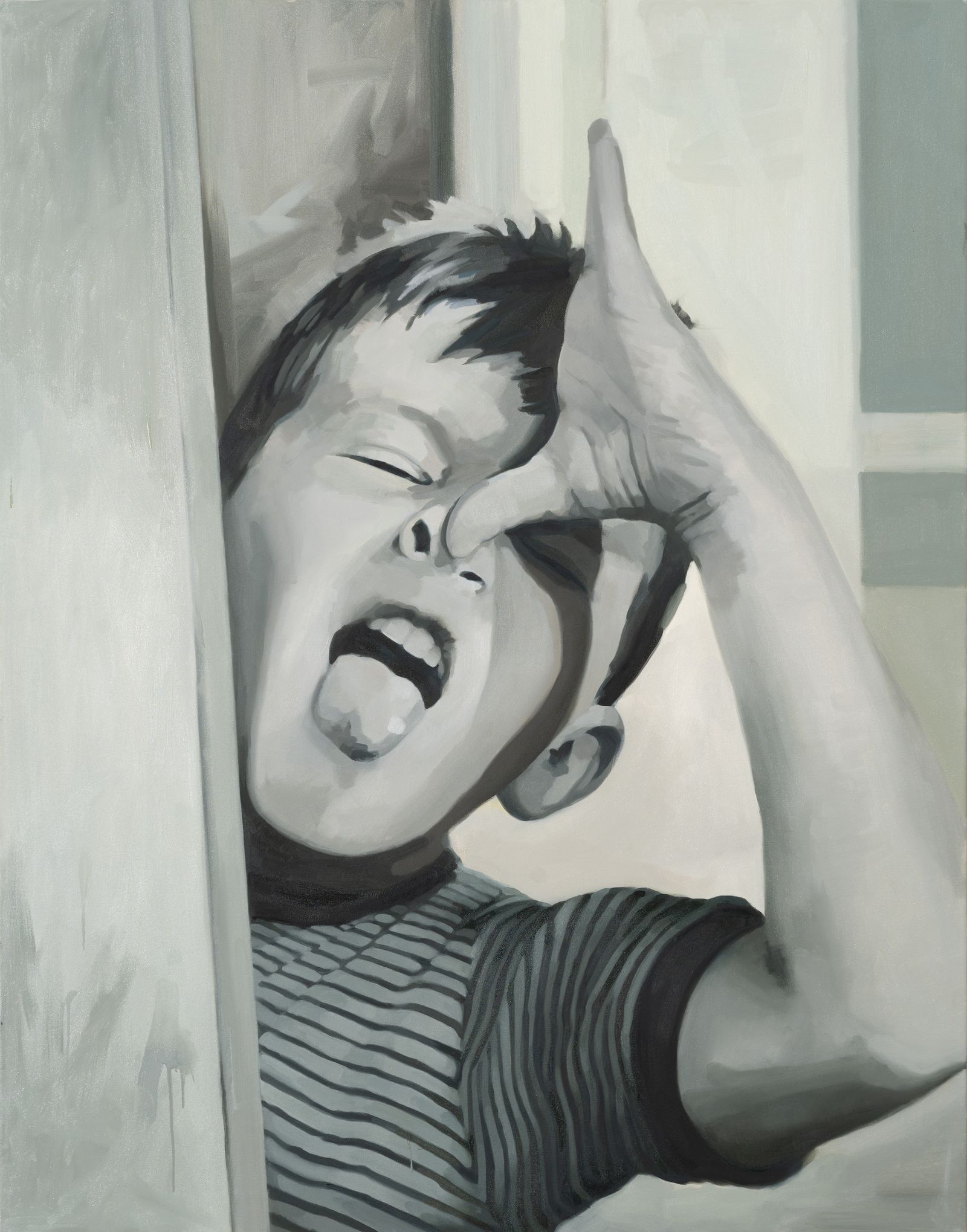 'Autorretrato', obra elegida para el cartel y portada del catálogo.