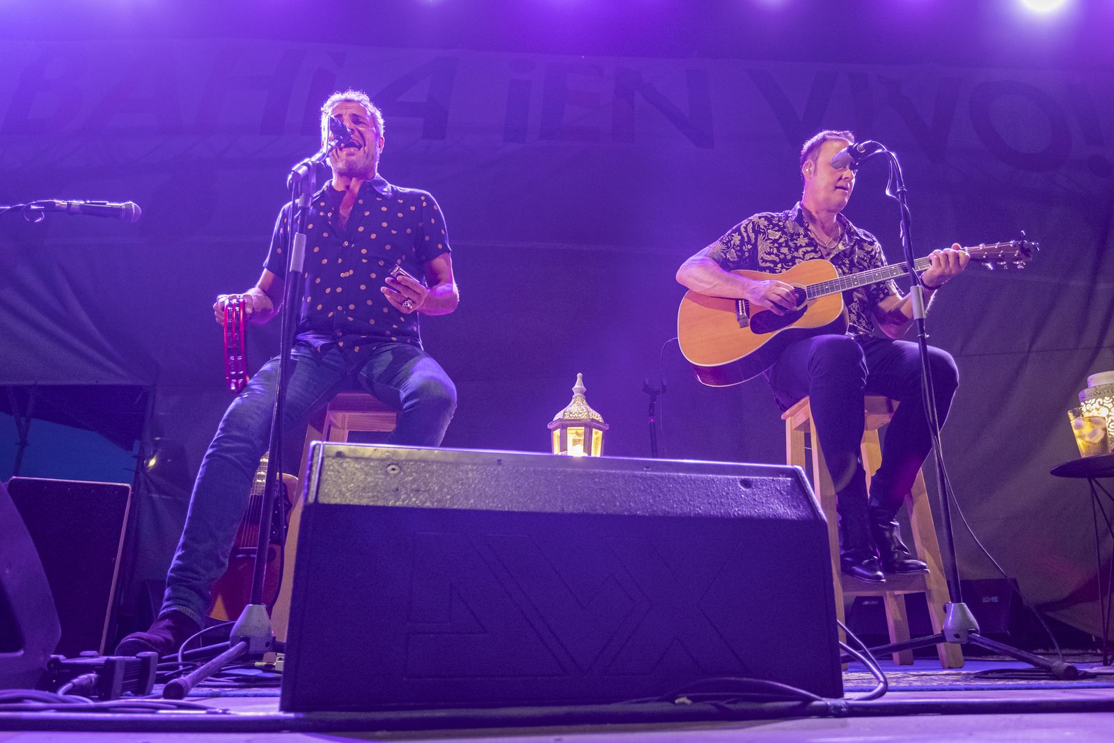 M-Clan, durante un concierto antes de la pandemia.