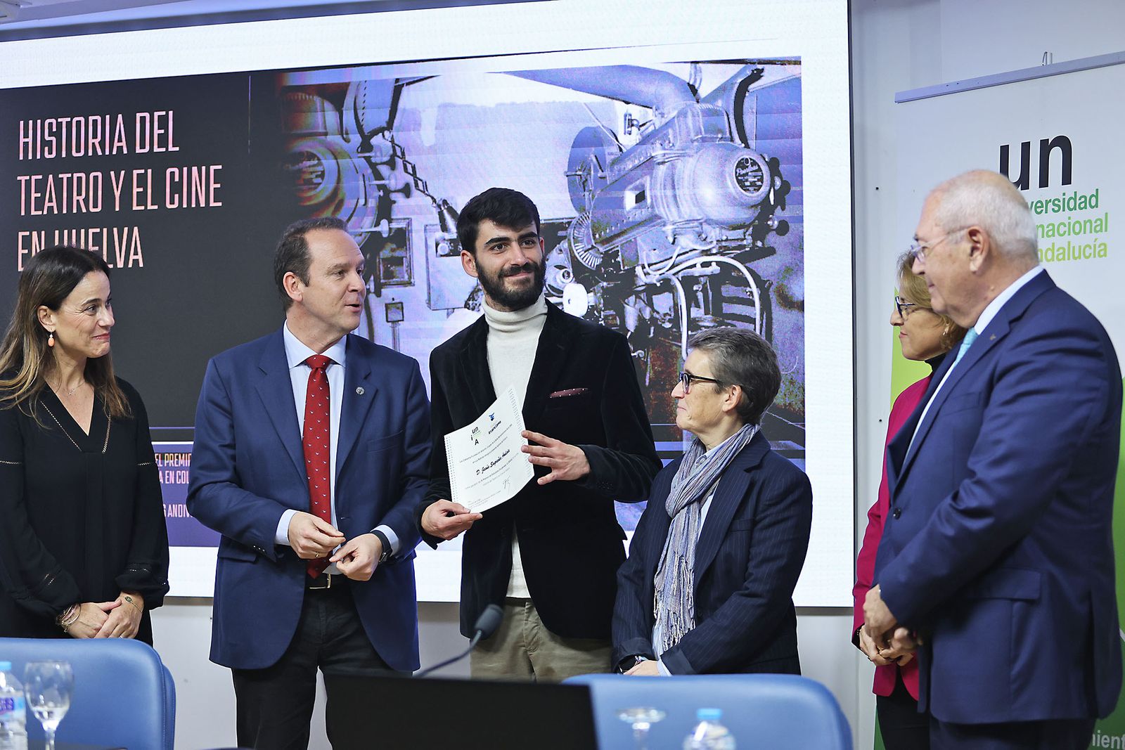 Imágenes de la Entregan del X Premio de Estudios Onubenses 'La Rábida' a Jesús Sugrañes