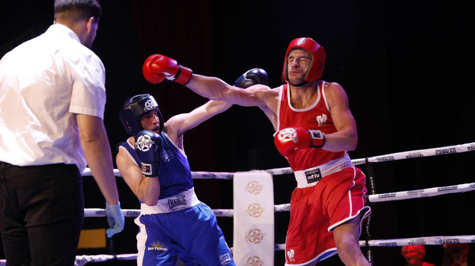 Las fotos de la velada de boxeo en San Roque
