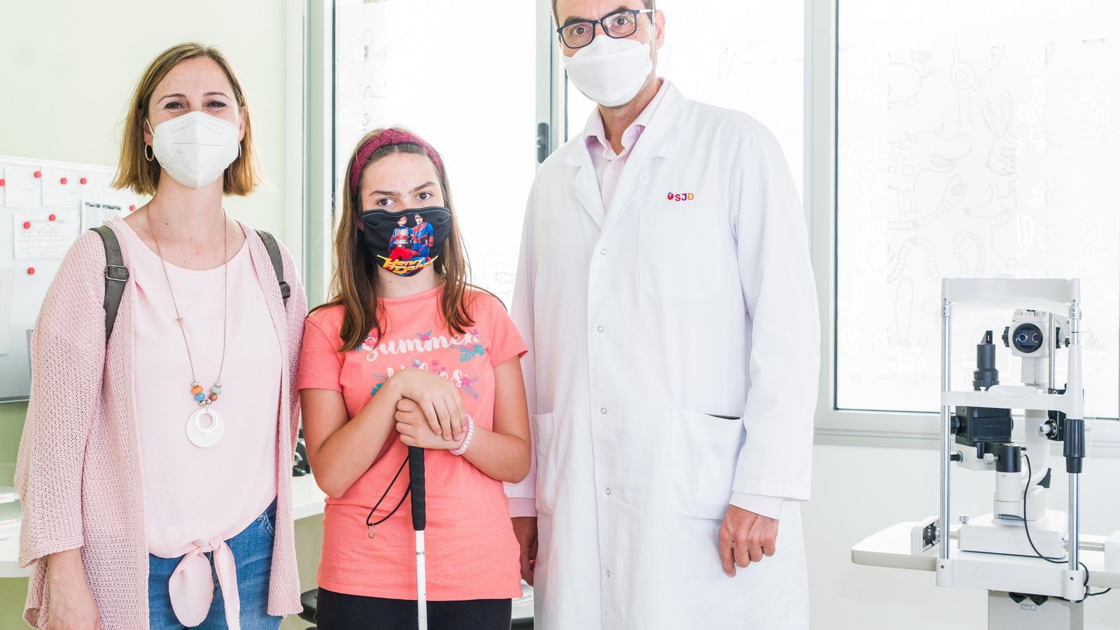 Noa, operada mediante terapia génica