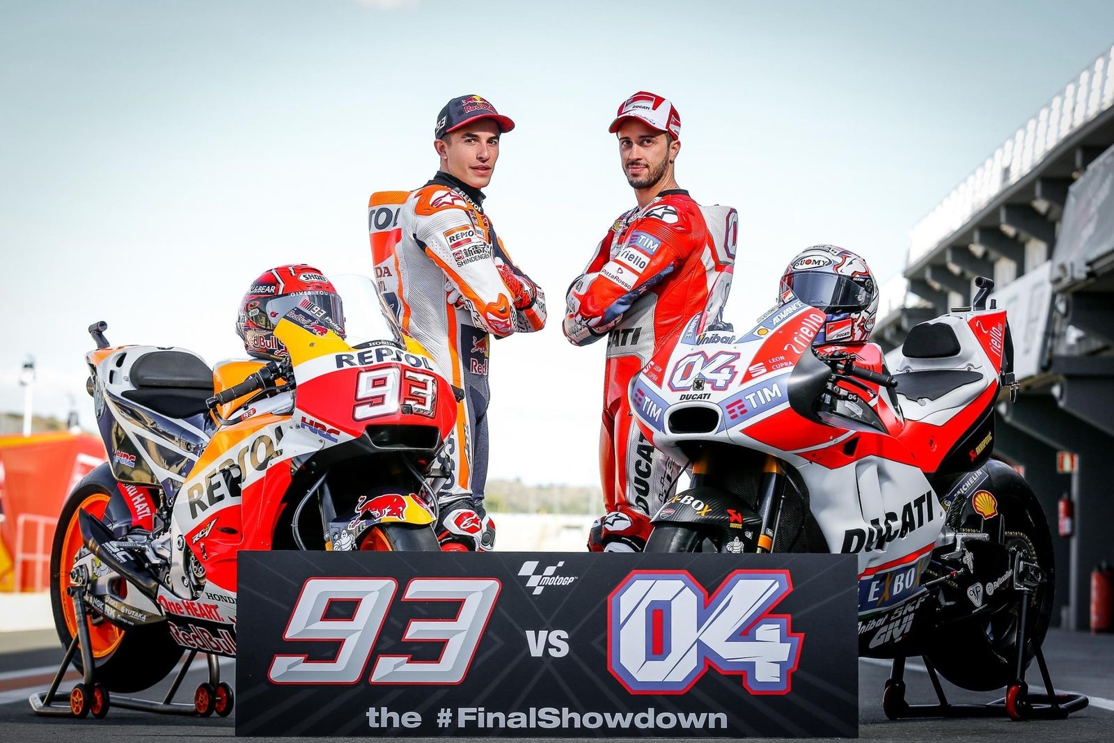 Marc Márquez y Andrea Dovizioso