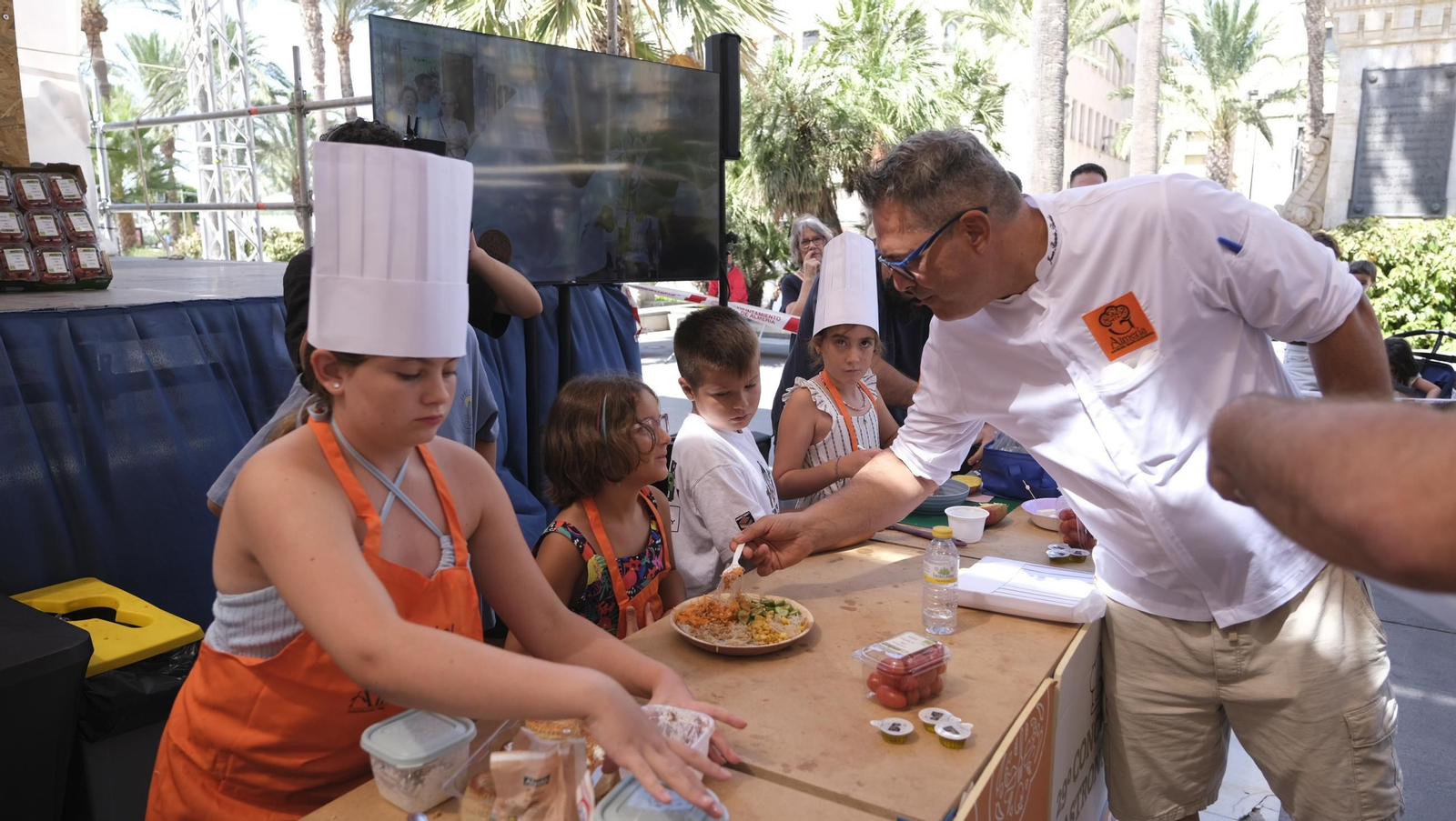 El concurso de gastronomía infantil de la Feria de Almería 2025, en imágenes