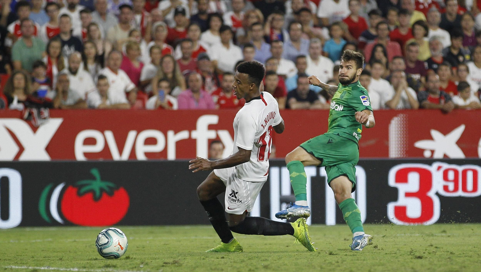 Las imágenes del Sevilla-Real Sociedad